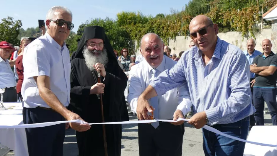Από τον Ανδρέα Μιχαηλίδη τα εγκαίνια στο γήπεδο καλαθόσφαιρας/πετόσφαιρας στον Κάτω Μύλο