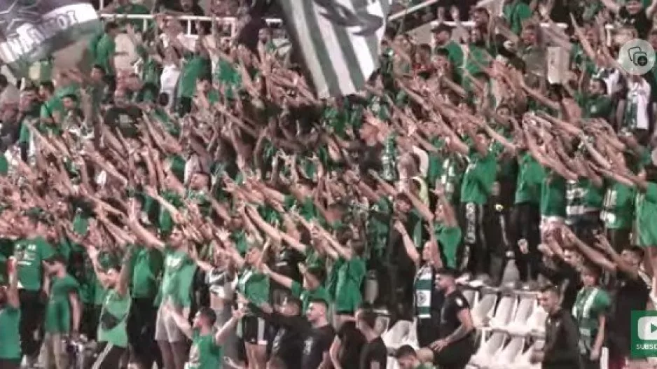 Η παρακάμερα της Ομόνοιας από το παιχνίδι με την ΑΕΚ