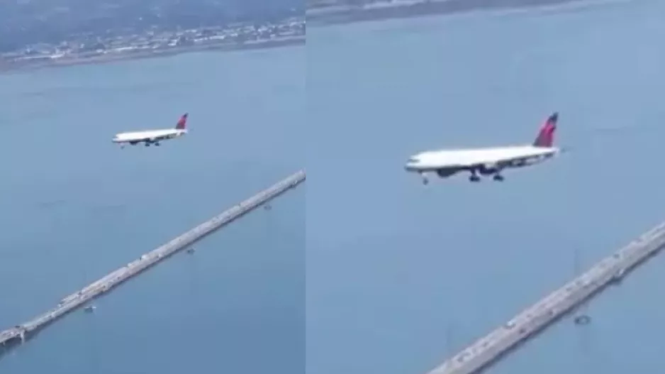 Viral έχει γίνει το βίντεο που δείχνει αεροπλάνο να έχει "σταματήσει στον αέρα"