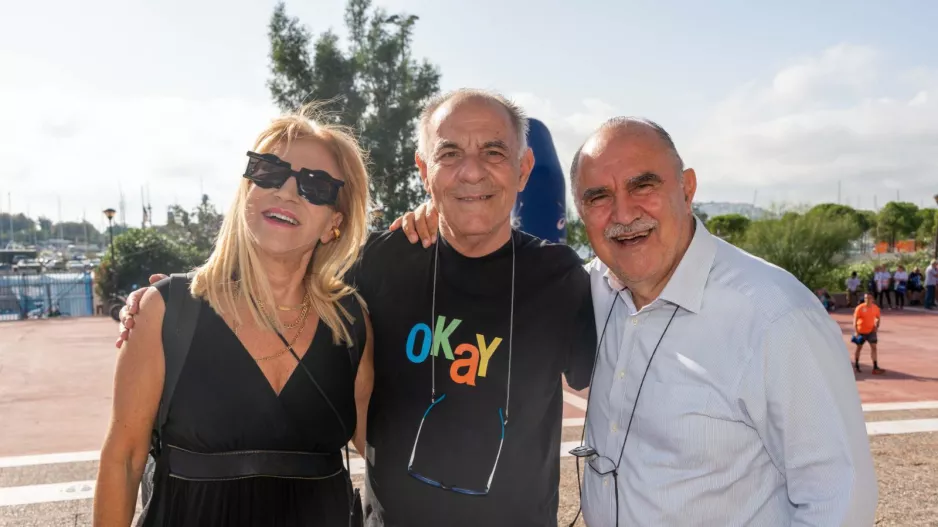Στον Αγώνα Δρόμου Cardio Run στην Αθήνα Ανδρέας Μιχαηλίδης και Κάλλη Χατζηιωσήφ
