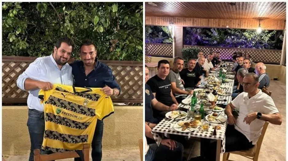 Τους δεξιώθηκε... ο Δήμαρχος Ύψωνα! (Φώτος)