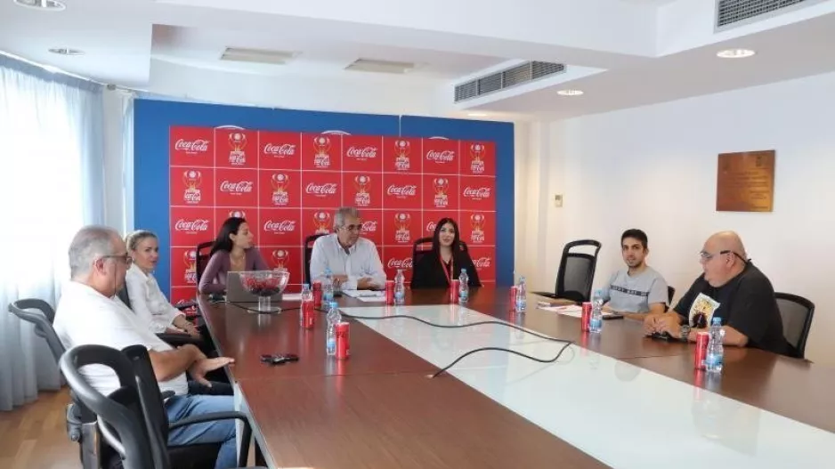 Κλήρωση Κυπέλλου Coca - Cola Μικρών Κατηγοριών