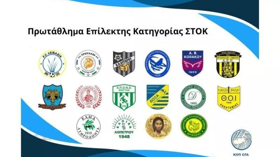 ΣΤΟΚ: Το πρόγραμμα της 9ης αγωνιστικής