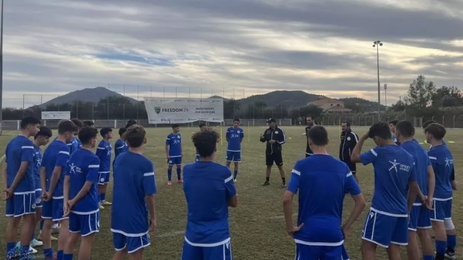 Η αποστολή της Εθνικής Παίδων Κ-15 για τους διεθνείς αγώνες στην Πάφο