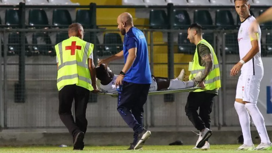 Χτύπημα στο κεφάλι και αναγκαστική αλλαγή