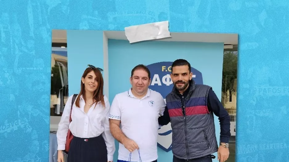 Πάφος/Παρέδωσε αθλητικό υλικό στο Α΄Νηπιαγωγείο Πάφου
