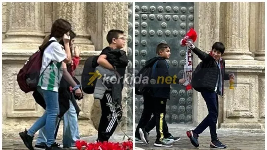 Ωραίο με φόντο το... καυτό ντέρμπι!