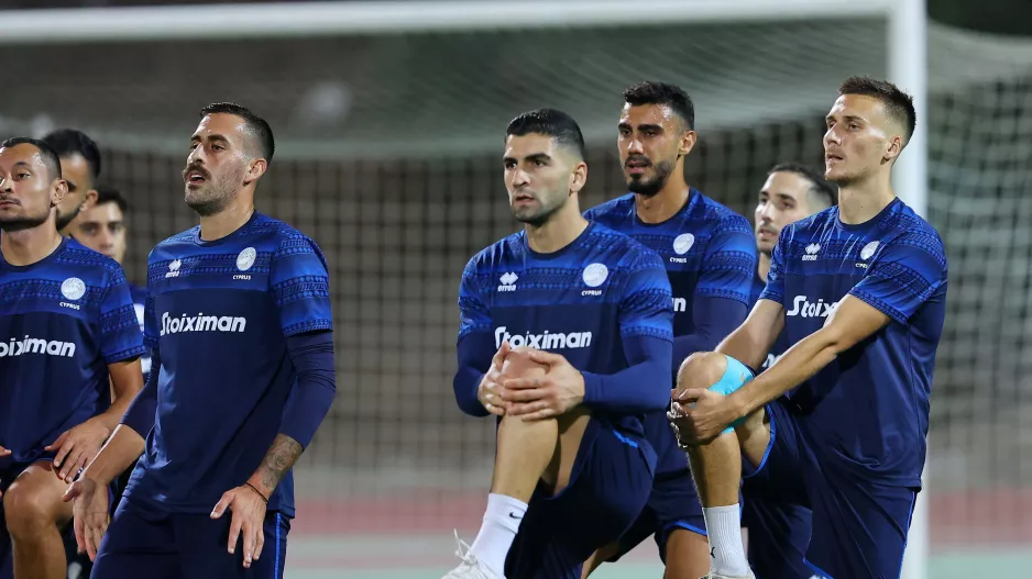 Τα αποδυτήρια της Εθνικής στο "Αλφαμέγα"