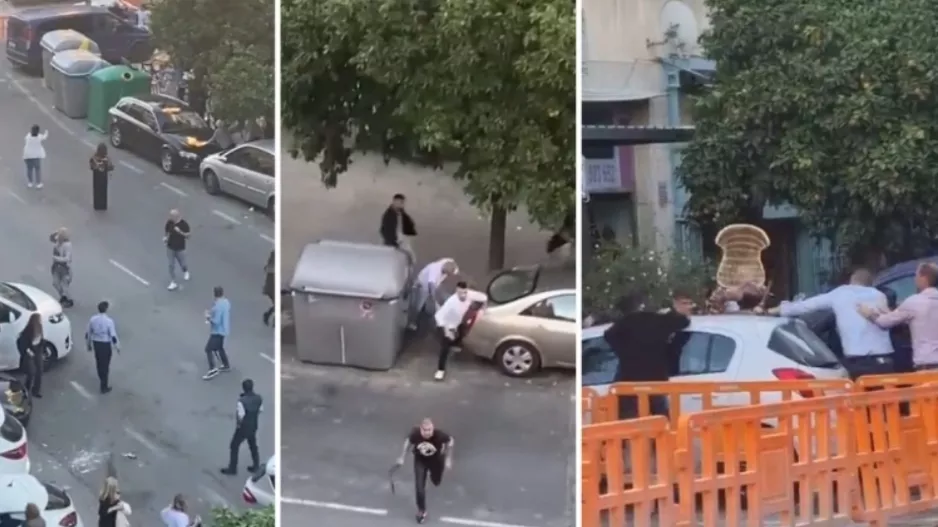 Βίαιη μάχη μεταξύ ultras των Μπέτις, Ατλέτικο, Μπαρτσελόνα και Σεβίλλης! (Βίντεο)