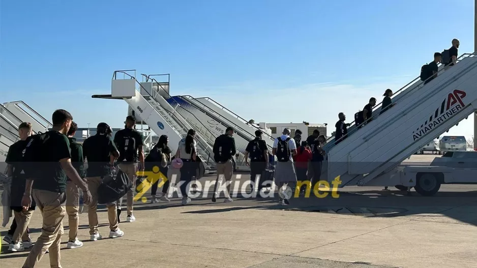 Στο αεροπλάνο της επιστροφής ο Άρης (Φώτος Kerkida)