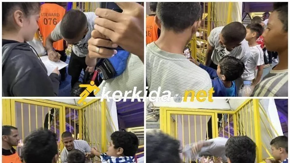 (Φώτος/kerkida) Λατρεία για Ζάιρο… “έφυγε” χωρίς φανέλα 
