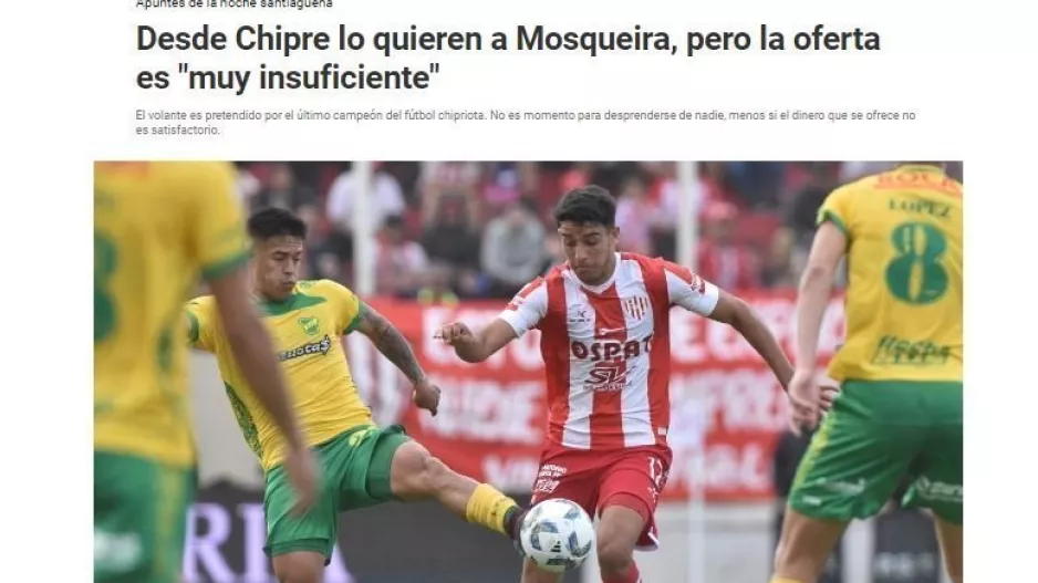 Joaquín Mosqueira και... Άρης