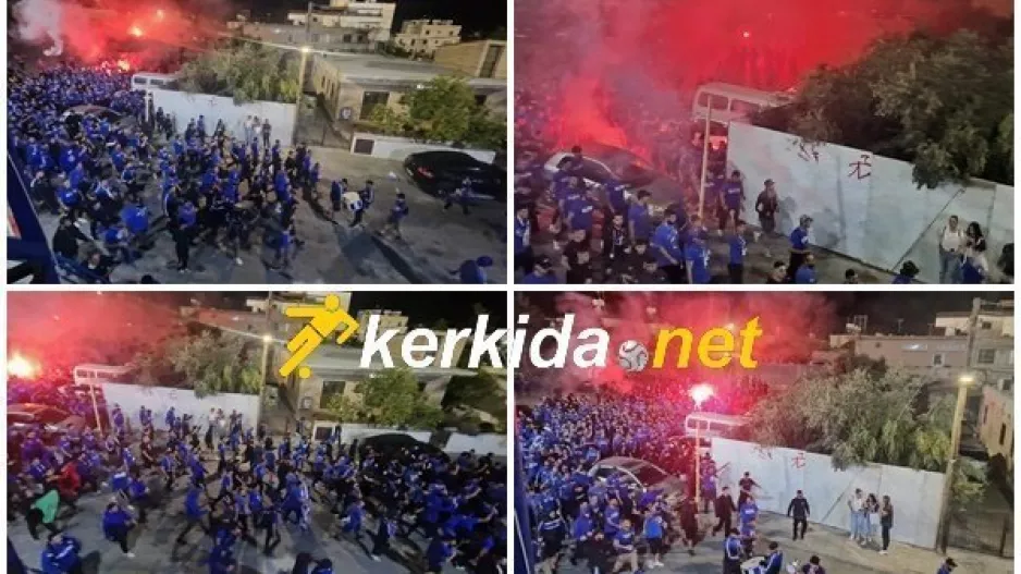 (ΦΩΤΟΣ Kerkida)/Πανικός από τους ΜΑΧΗΤΕΣ  