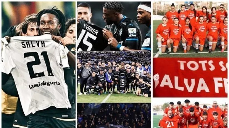 Ευχαρίστησε με "no words! 🙏💙🤍❤️" ο Σάλβα! (Φώτος)