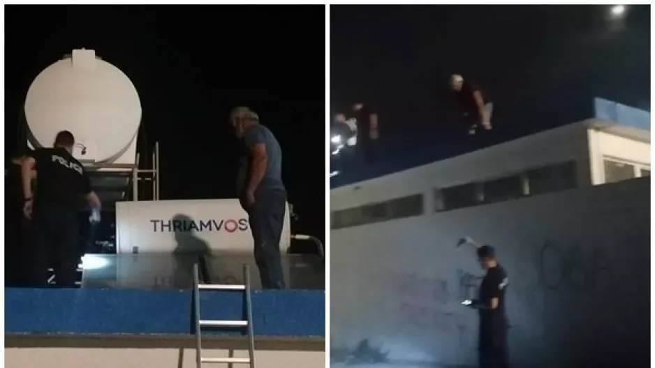 Μπούκαραν στο "Μιχαλονίκειο"/ Ανυπολόγιστες ζημιές και έκλεψαν μέχρι και τους θερμοσίφωνες (φώτος)