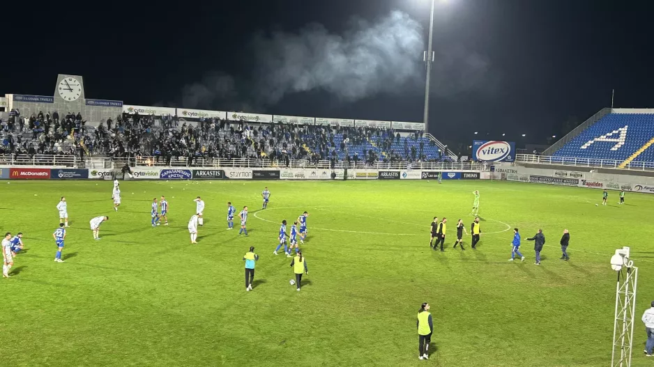 Εθνικός-Απόλλων: ΕΣΩΣΕ... τον βαθμό στον 90' η ομάδα της Λεμεσού (Φώτος)