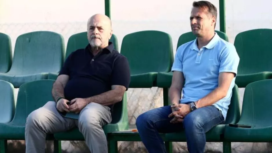 Στην προπόνηση ο Γιάννης Αλαφούζος - Τετ α τετ με Τερίμ