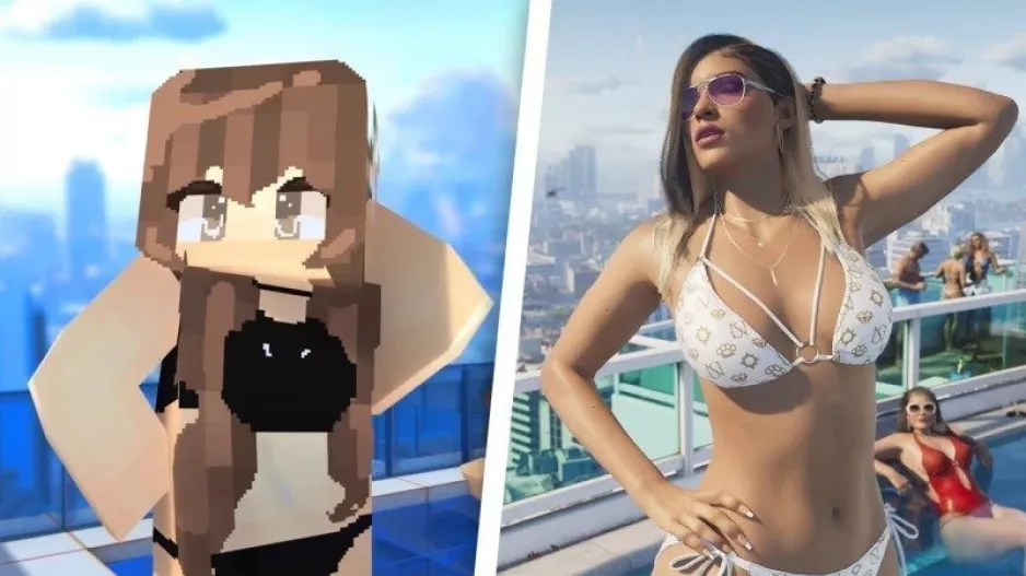 Έφτιαξαν το trailer του GTA 6 στο Minecraft! (BINTEO)