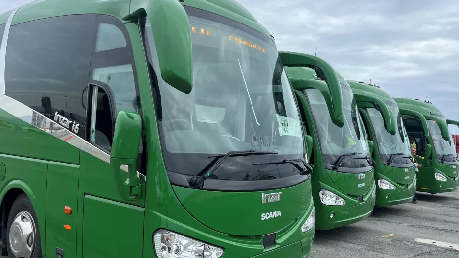 Είκοσι υπερσύγχρονα λεωφορεία SCANIA/IRIZAR στους δρόμους της Κύπρου