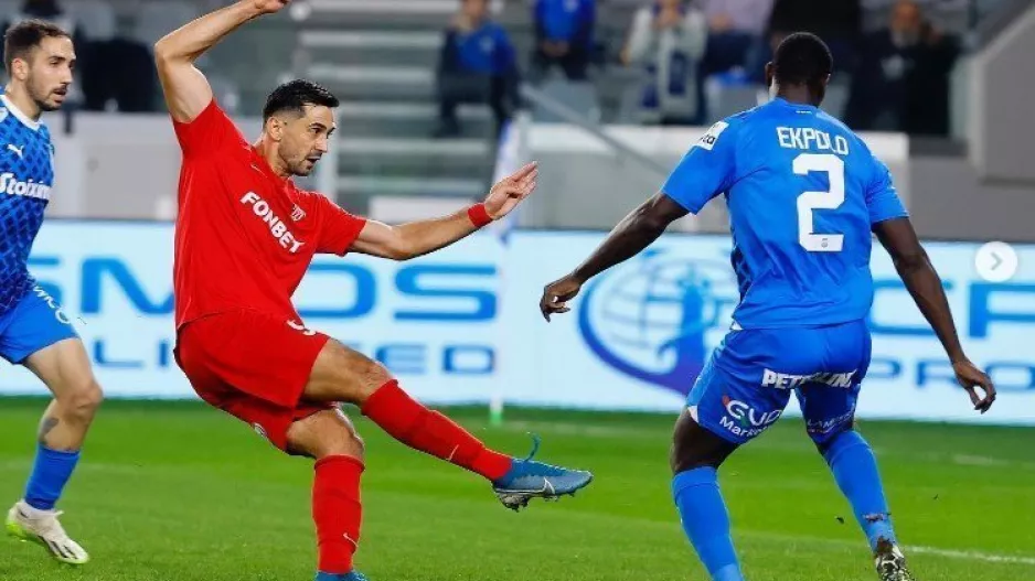"First touch 👌🏽 Finishing 🚀"