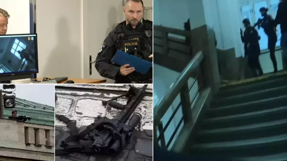 Μακελειό στην Πράγα: Συγκλονιστικοί διάλογοι αστυνομικών