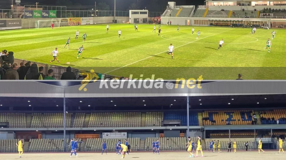 Τα τελικά αποτελέσματα στη Β' Κατηγορία