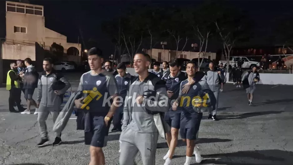 (Φωτορεπορτάζ Kerkida) Η άφιξη της Ανόρθωσης στο "ΠΑΠ"