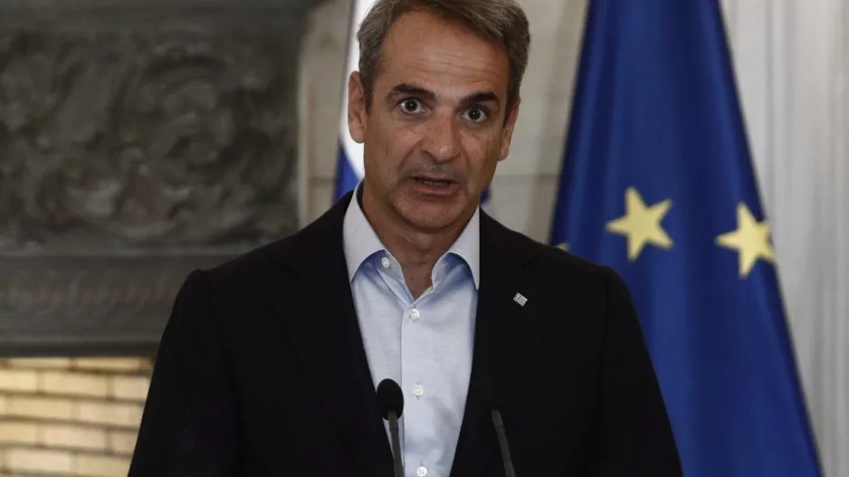 Στην κηδεία του 31χρονου αστυνομικού, Γιώργου Λυγγερίδη ο Κυριάκος Μητσοτάκης