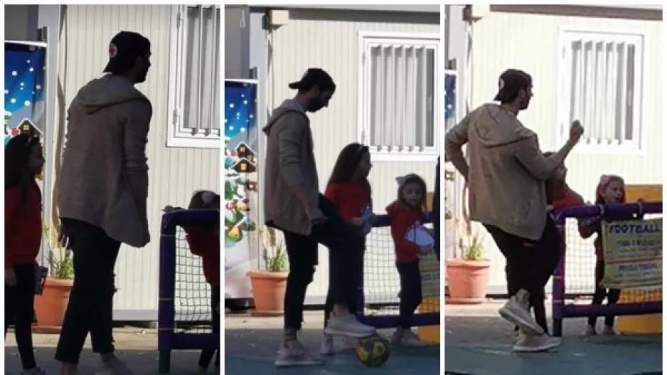 Κρέσπο/ Οικογενειακές στιγμές με... σουτάκια! (Βίντεο)