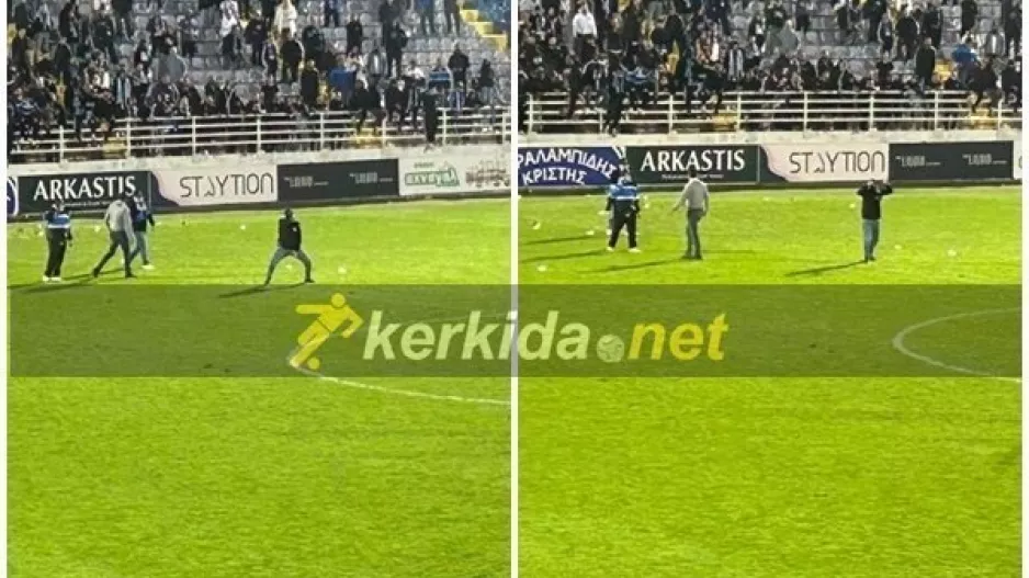 Έντονες αποδοκιμασίες οι Απολλωνίστες - Κάποιοι μπήκαν στο γήπεδο (Φώτος)
