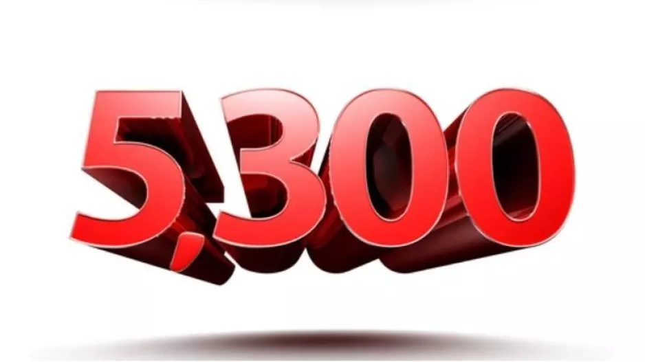 5300!!!