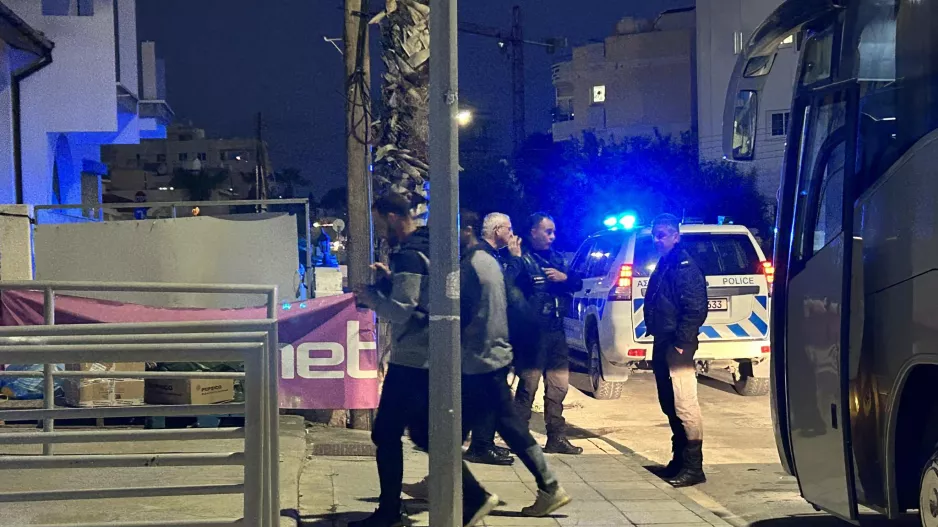 Φώτος Kerkida/Άφιξη αποστολής της ΑΕΚ