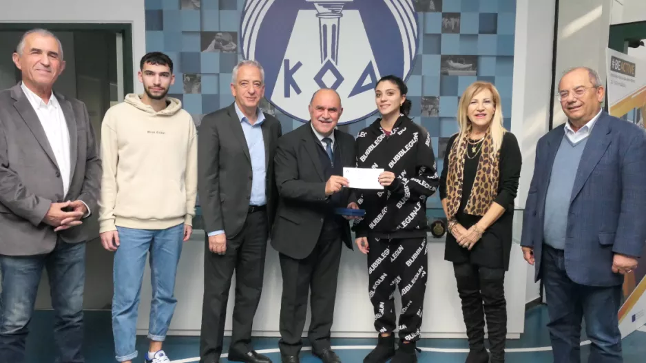 Επίδοση επιταγής του Σχεδιασμού Προοπτικής  από την ηγεσία του ΚΟΑ