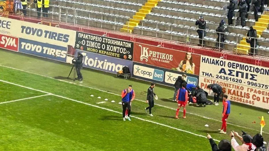 Κροτίδα δίπλα στον Παπαγεωργίου/ΔΙΑΚΟΠΗ