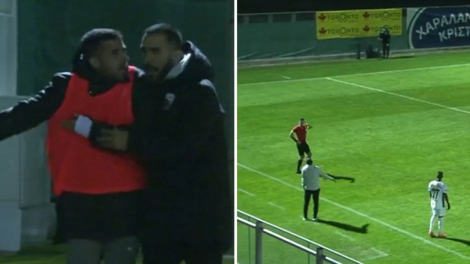 Αποβλήθηκε από τον πάγκο ο Μάριος Δημητρίου!