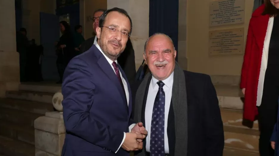 Σε εκδήλωση ονοματοδοσίας και κατάθεσης θεμέλιου λίθου στο ΤΕΠΑΚ ο Πρόεδρος του ΚΟΑ
