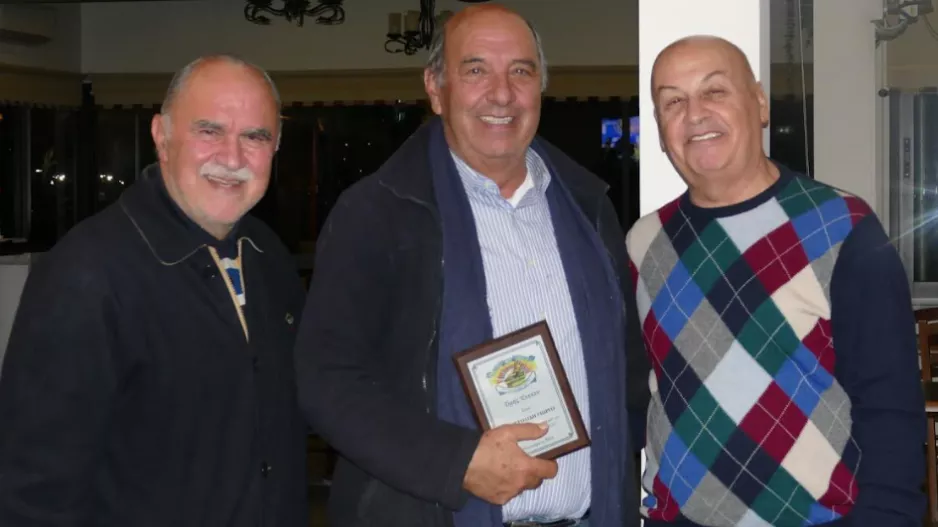 Στη βράβευση των προπονητών του ΓΣΟ ο Ανδρέας Μιχαηλίδης