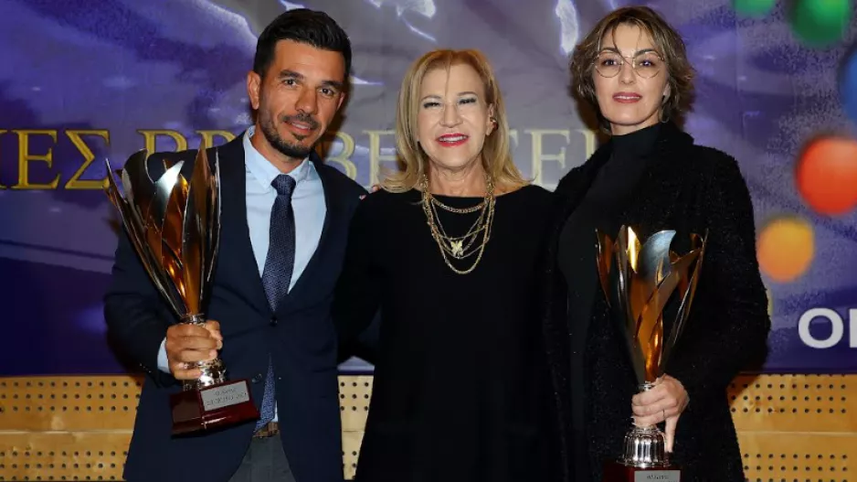Στις βραβεύσεις των κορυφαίων σκοπευτών/τριών η Κάλλη Χατζηιωσήφ