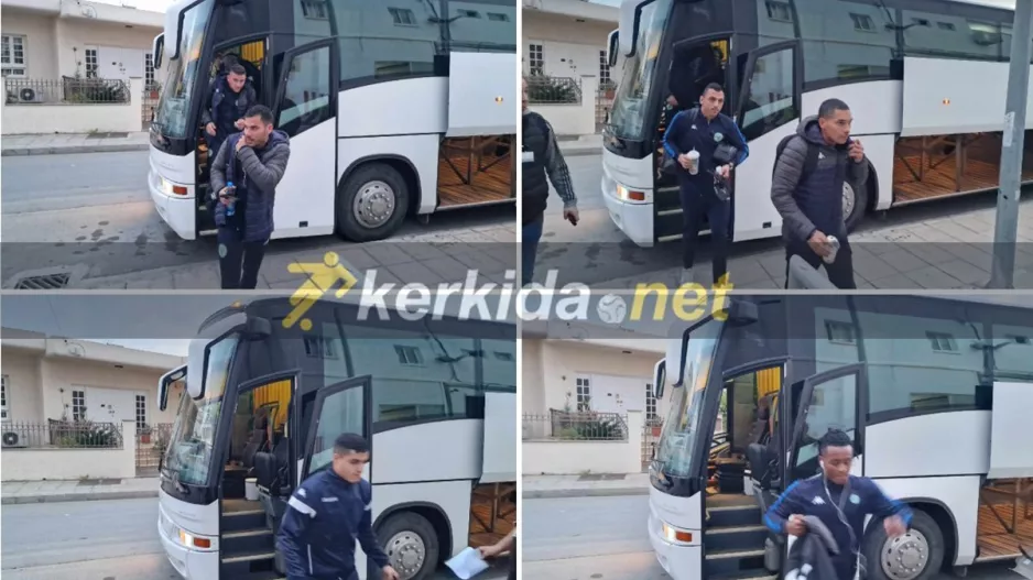 (Φώτος Kerkida) Άφιξη αποστολής ΑΕΖ 