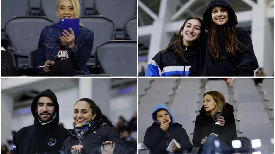 (Φωτορεπορτάζ) Ο κόσμος στο Απόλλων-ΑΕΖ