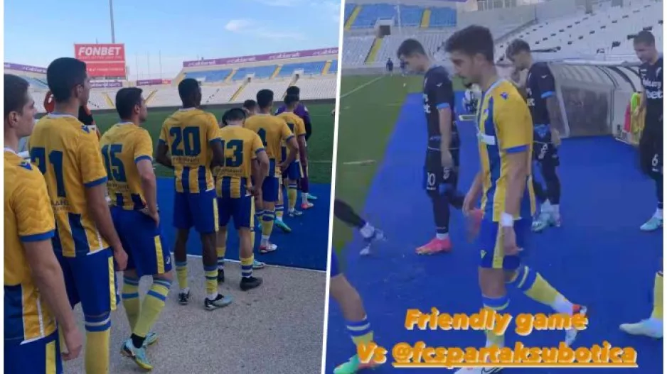 ΑΠΟΕΛ Κ19: Φιλικό με Σπάρτα Σουμπότικα