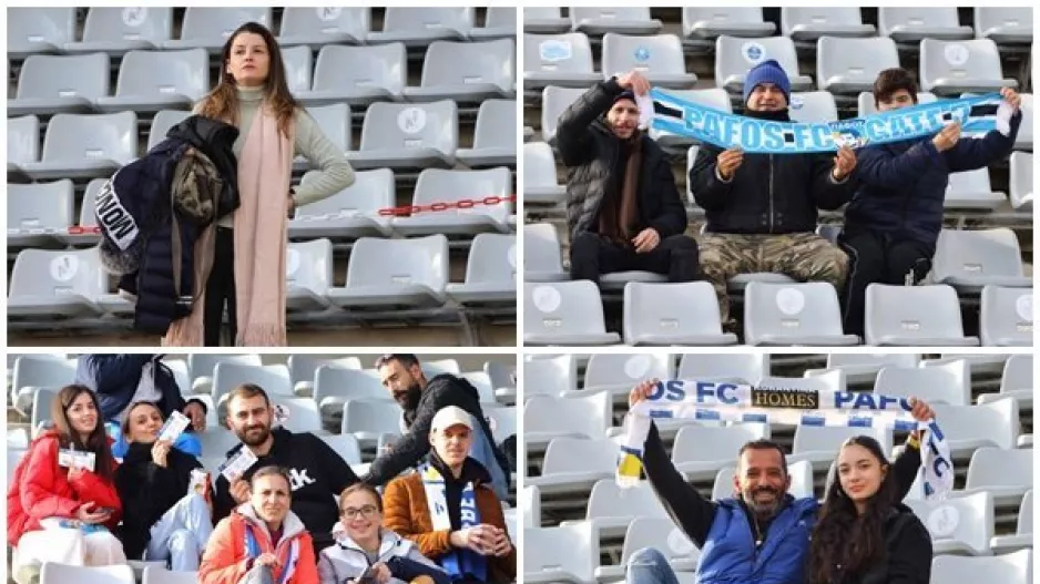 (Φωτορεπορτάζ) Ο κόσμος στο "Στ. Κυριακίδης"