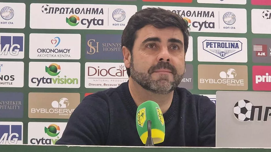 "Είμαι ευχαριστημένος από τους παίκτες μου"