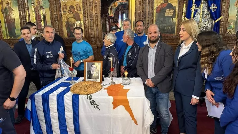 Τίμησε τον Ήρωα Δημήτρη Χάματσο