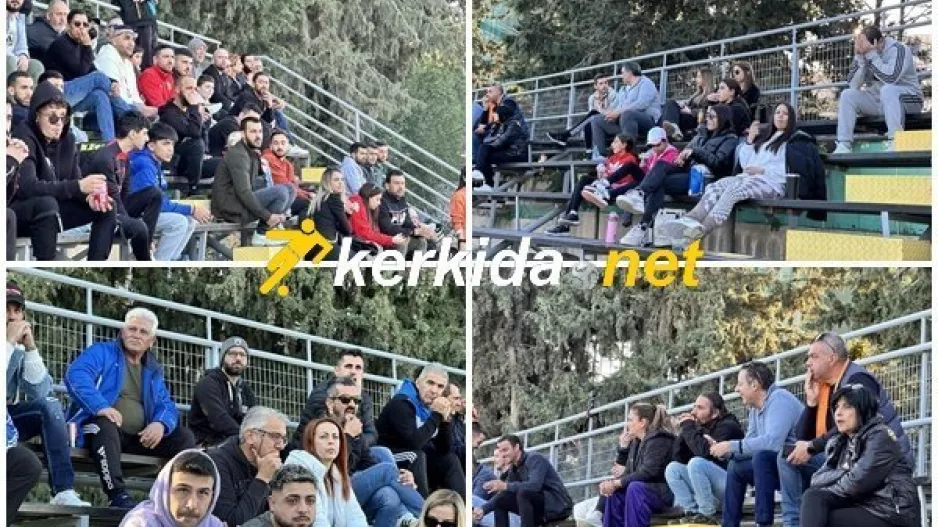 (Φώτος Kerkida) Αρκετός κόσμος στο Ανόρθωση Μουτταγιάκας-Ορφέας 