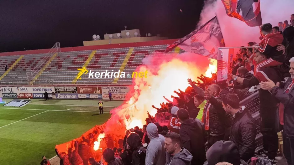 (Βίντεο kerkida) Θερμή υποδοχή από τον... κόκκινο λάο