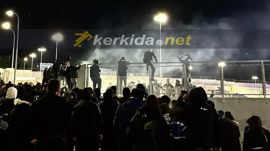 Οι Απολλωνίστες... στα κάγκελα και αποθέωση στους παίκτες! (Φώτος/Βίντεο Kerkida)