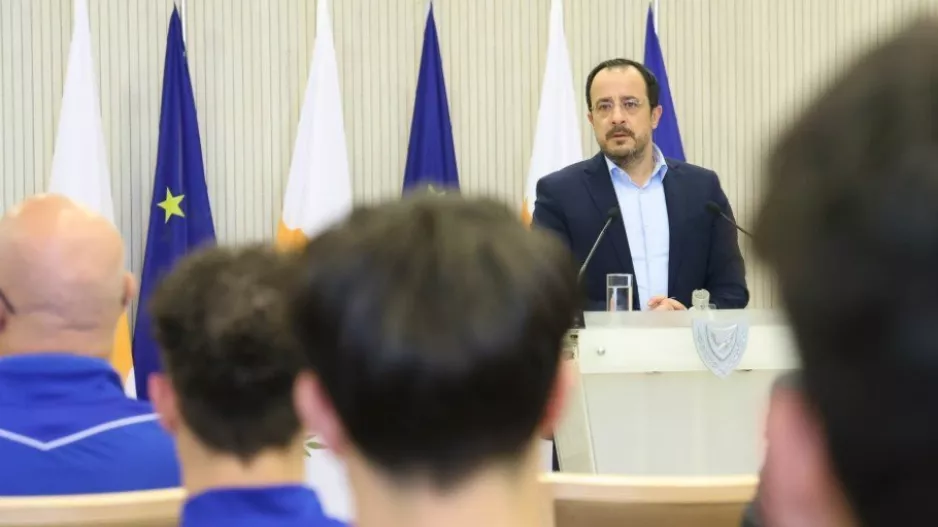 Ο ΠτΔ δέχθηκε παιδιά της ποδοσφαιρικής ομάδας Ελευθερία – Παγκύπριος της Νέας Υόρκης