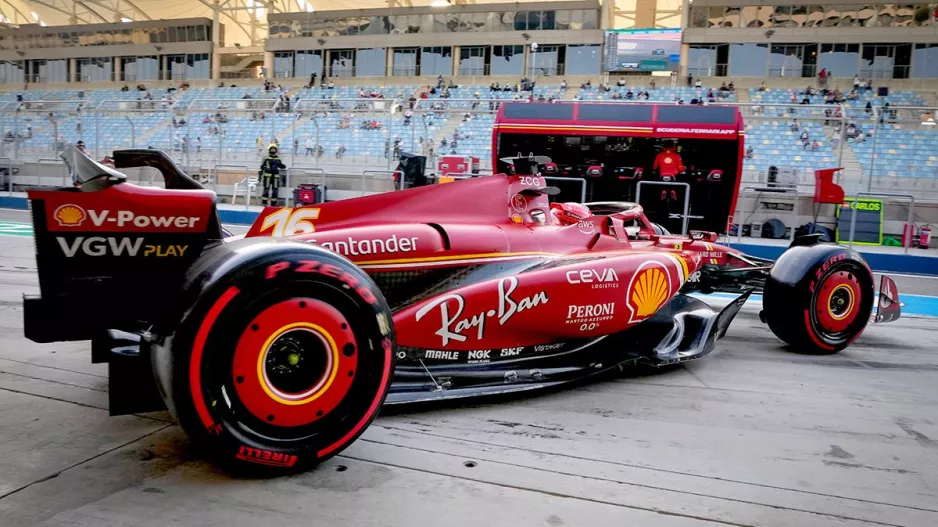 F1: Ο Λεκλέρ ταχύτερος με τη Ferrari SF-24 την τελευταία μέρα των δοκιμών του Μπαχρέιν