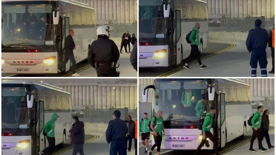Έφτασε η αποστολή της Ομόνοιας (Φωτορεπορτάζ Kerkida)
